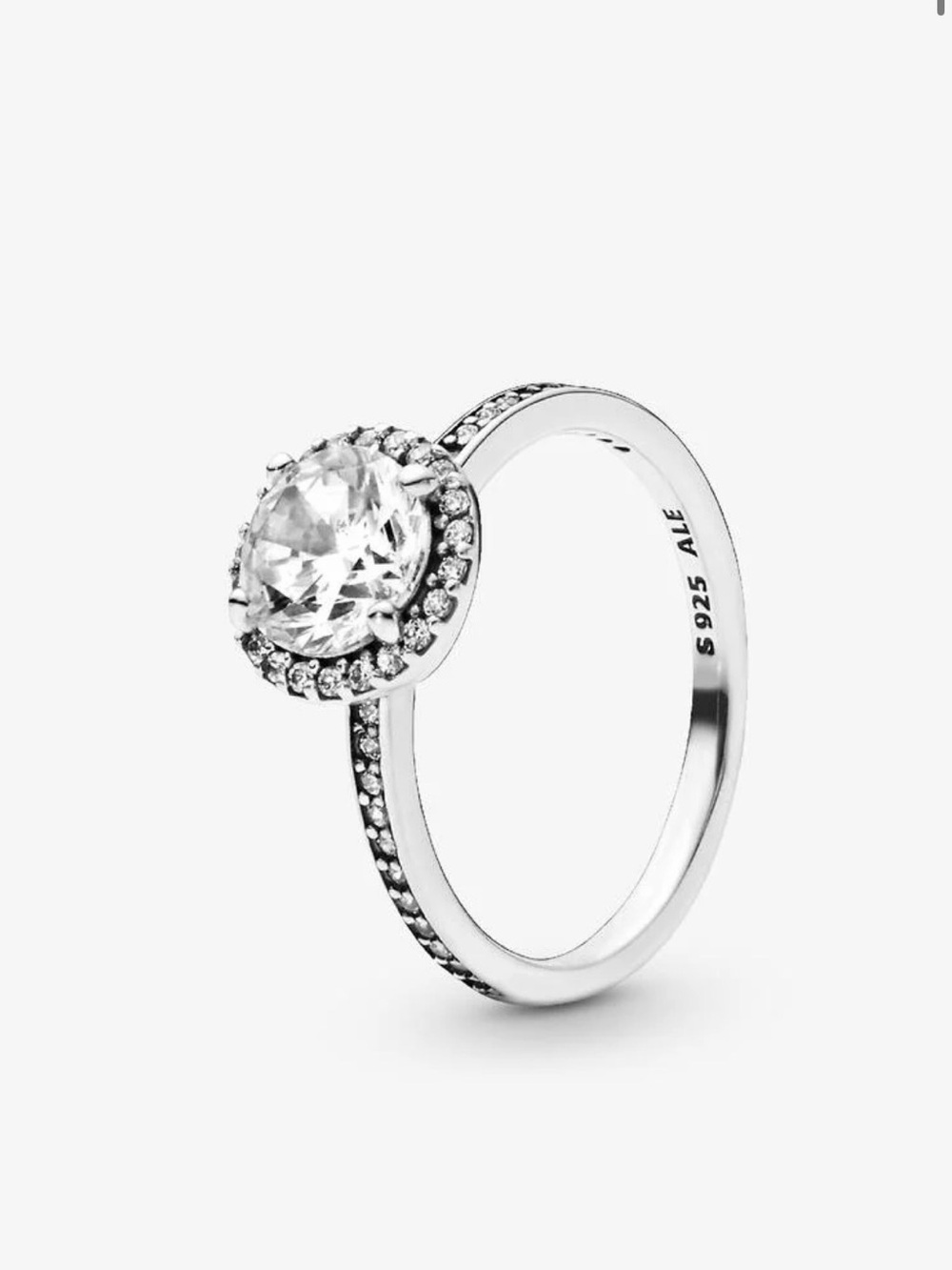 NWT Pandora Round Sparkle Ring